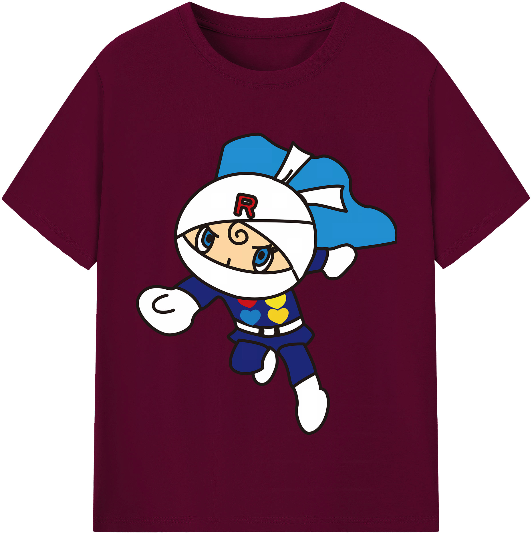 （画像用） アンパンマン Anpanman レディースカジュアルプリントTシャツ（綿100％）